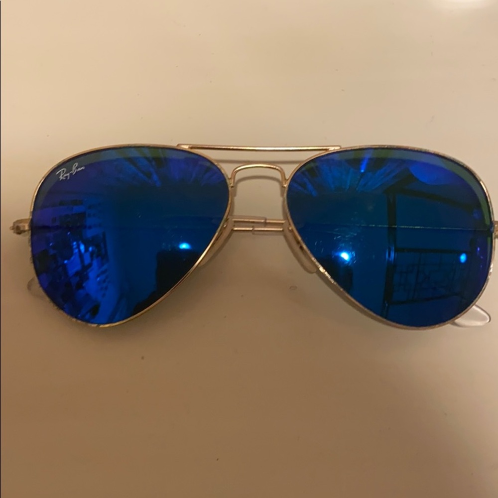Kids blue raybans